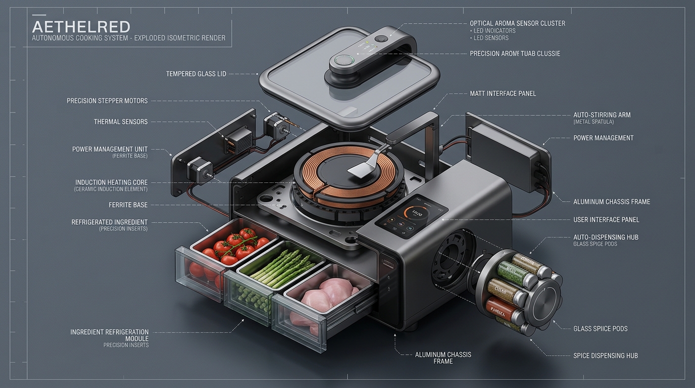 Autonomous Kitchen Appliance Engineering
